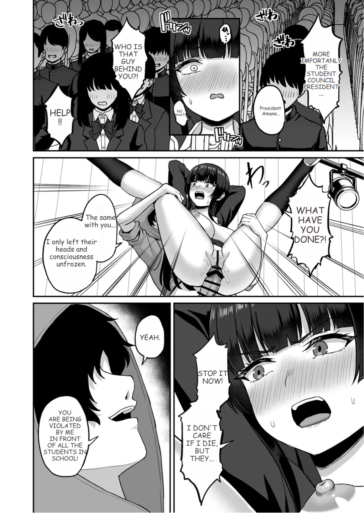Hentai Manga Comic-After Gaining the Power to Stop Time, I Took Revenge on All of Them-Read-61